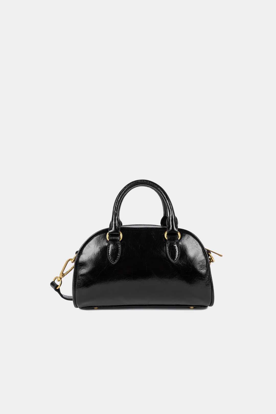 Borsa Baguette Media Retro Bow