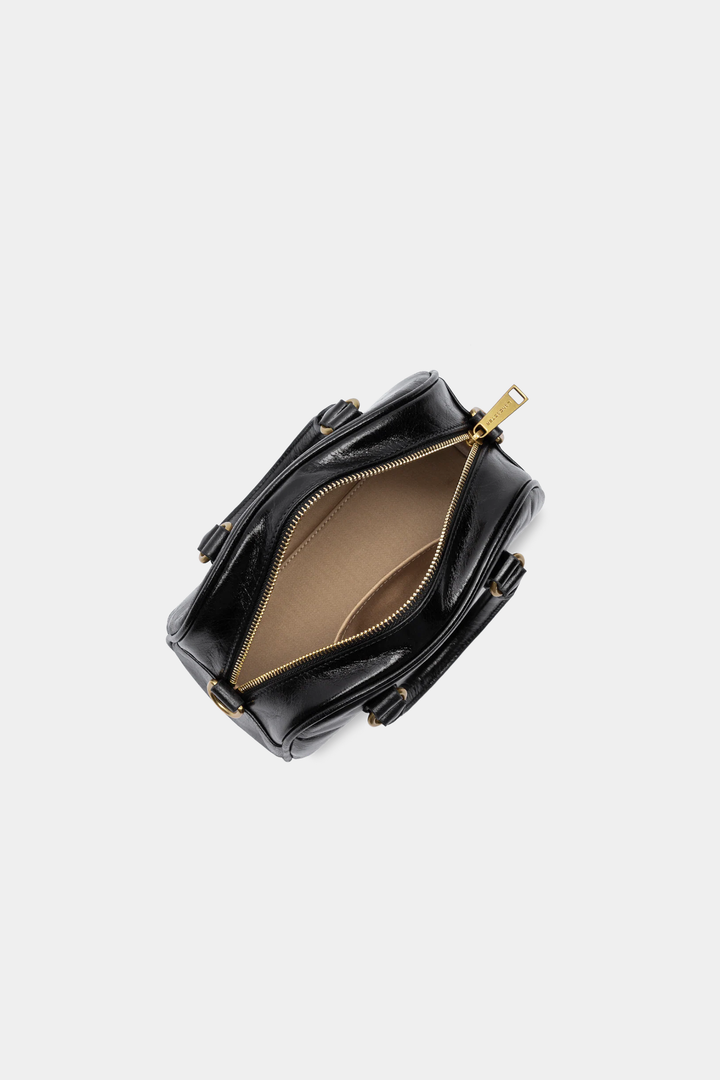 Borsa Baguette Media Retro Bow