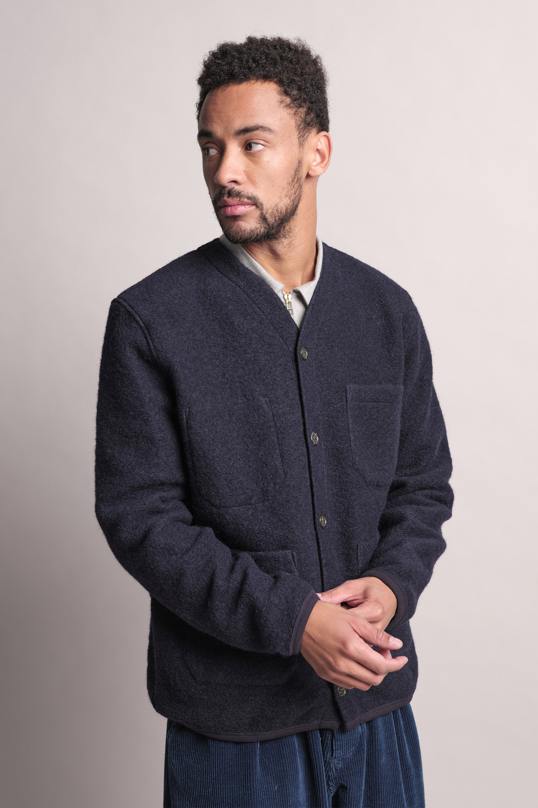 Cardigan Fleece