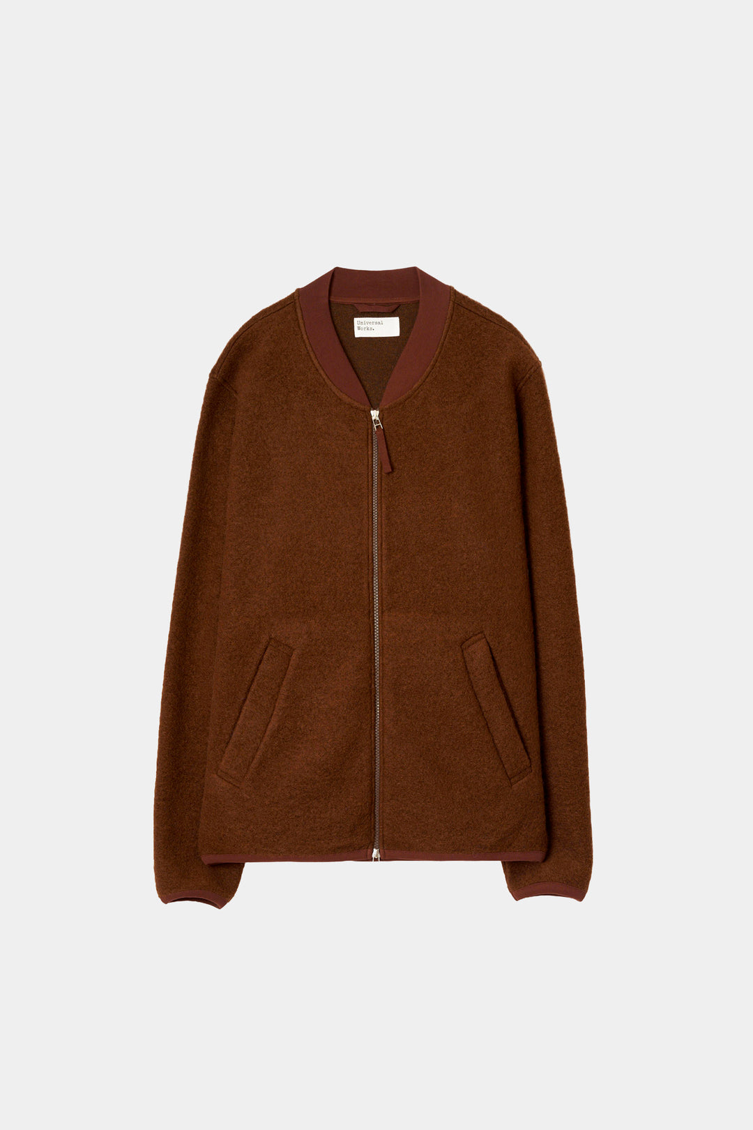 Cardigan Bomber Zip Fleece
