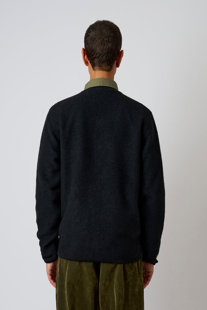 Cardigan Bomber Zip Fleece
