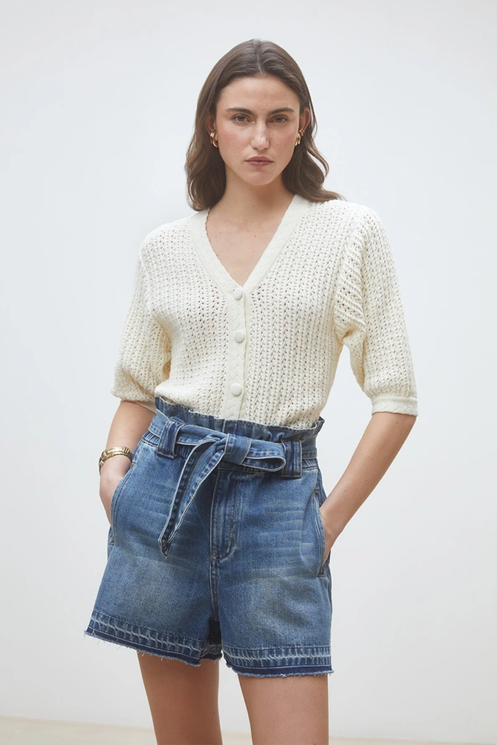 Cardigan Lavorato Galama