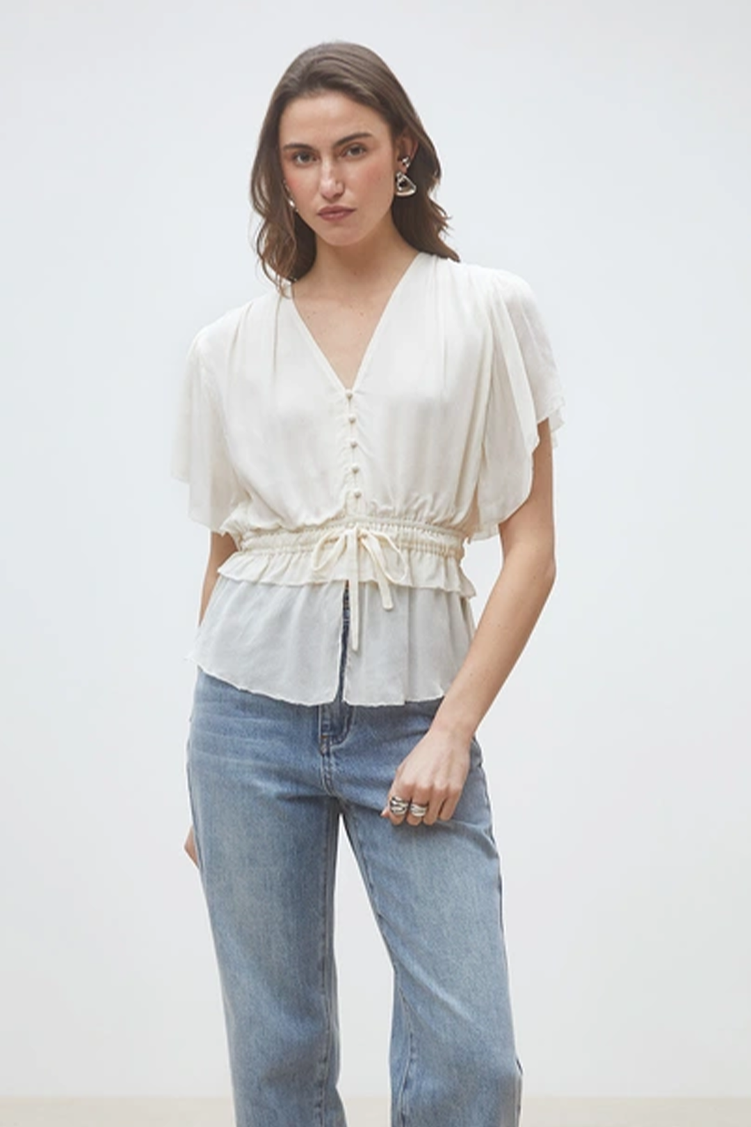 Blusa con Coulisse Lalie