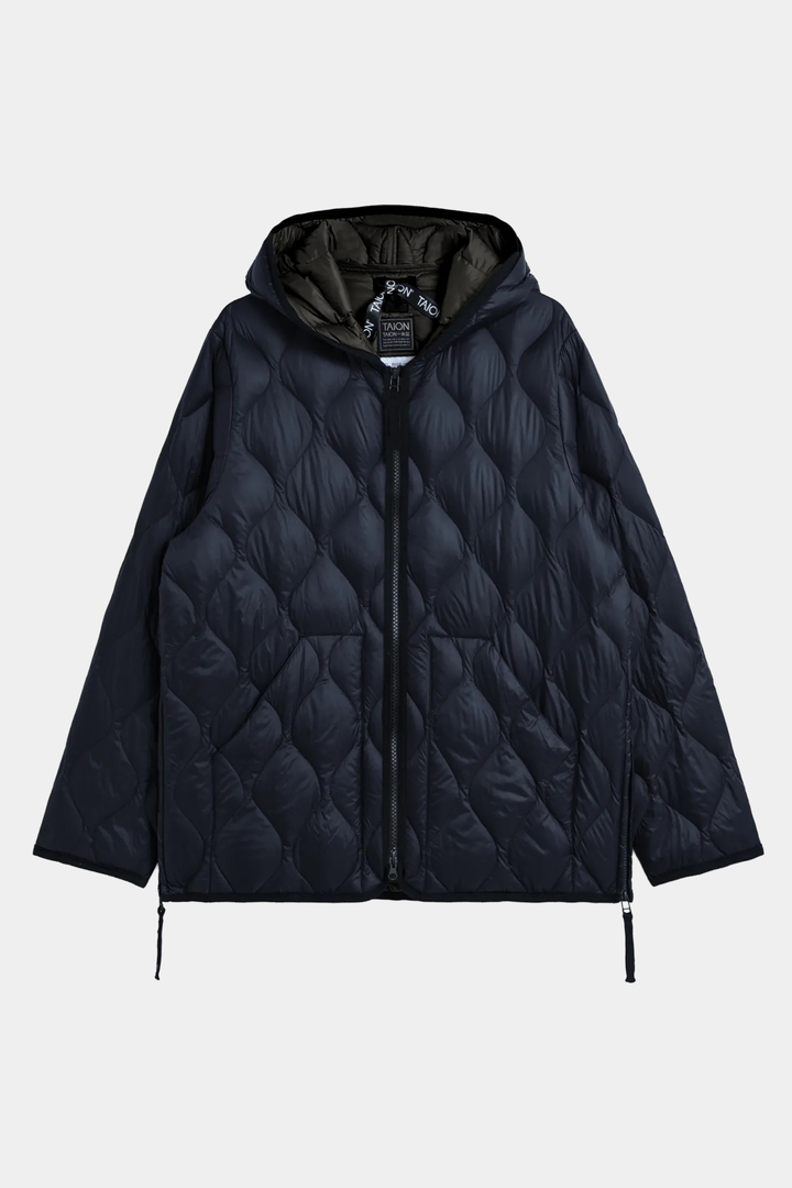 Giubbotto Trapuntato con Cappuccio