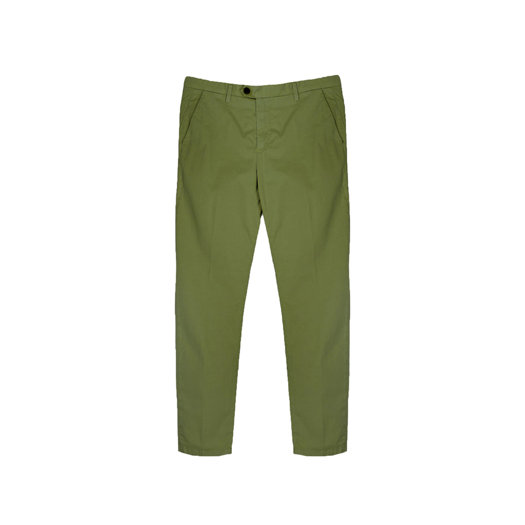 Pantaloni Gamba Morbida Gabardina Ostro