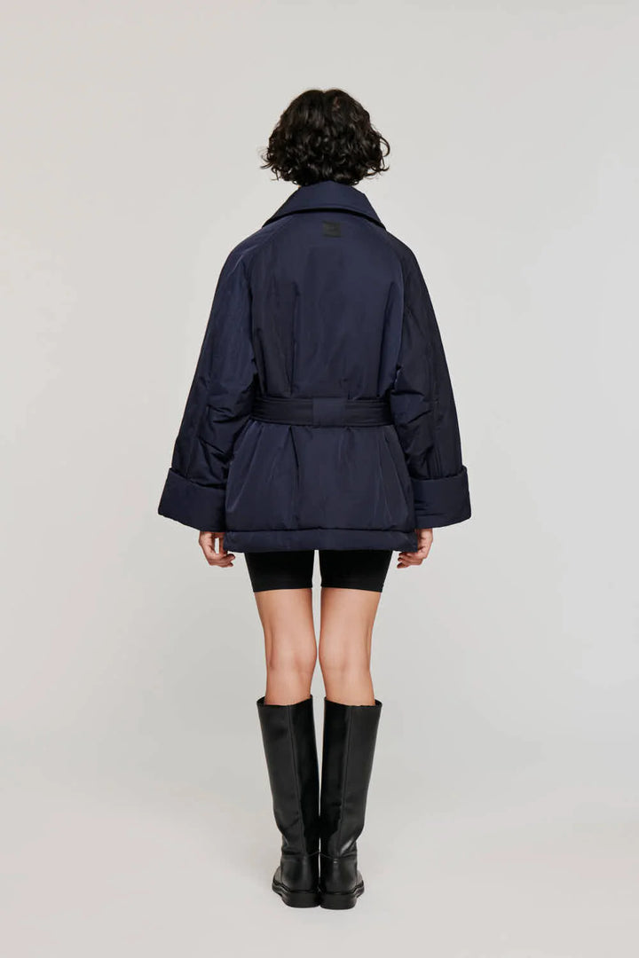 Trench Imbottito con Cintura