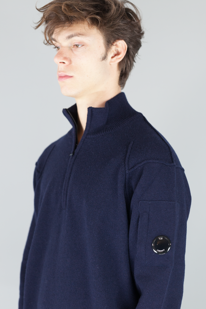 Maglia Half Zip in Lambswool