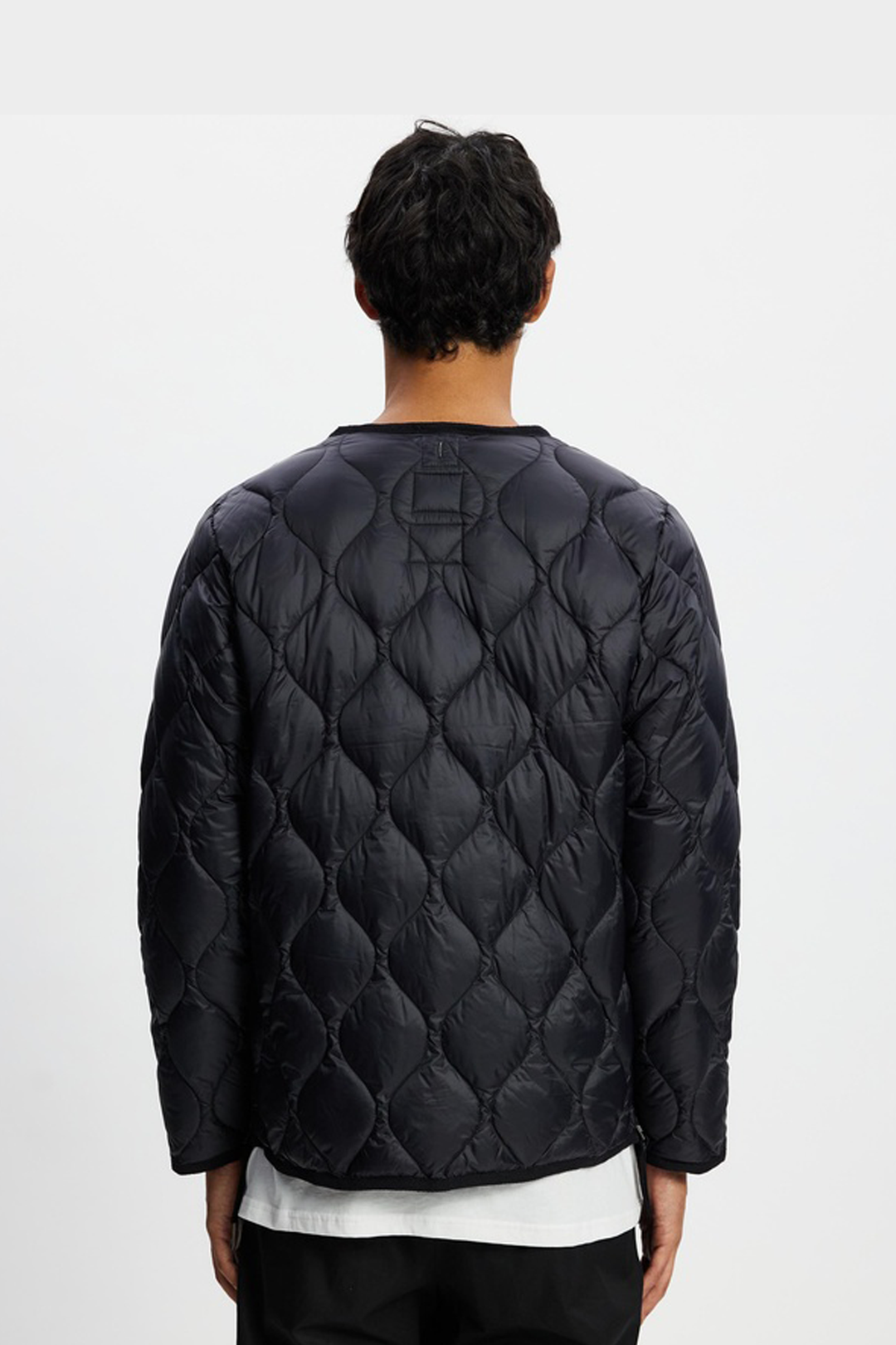 Giubbotto Trapuntato V-Neck Zip Down Jkt