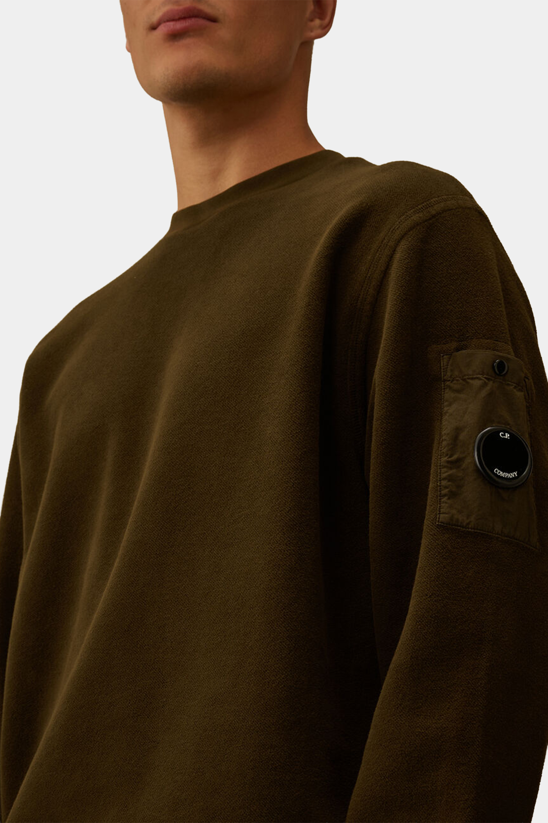 Felpa Girocollo Diagonal