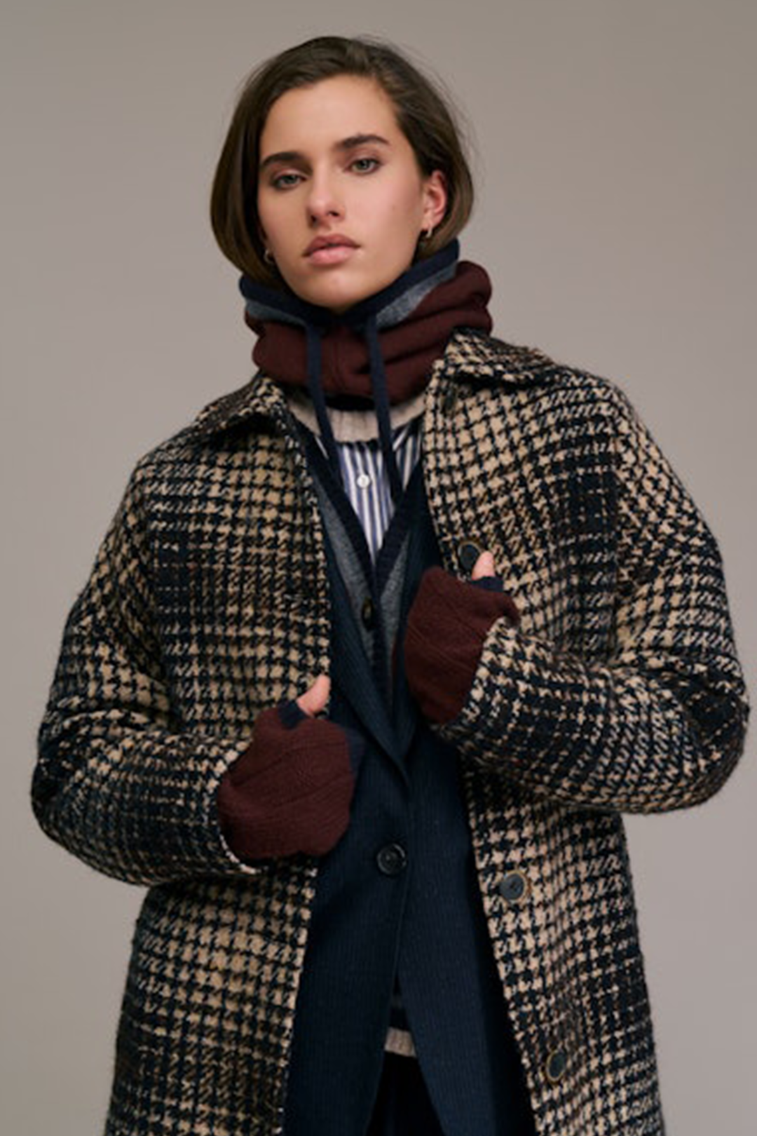 Cappotto con Cintura Mingo