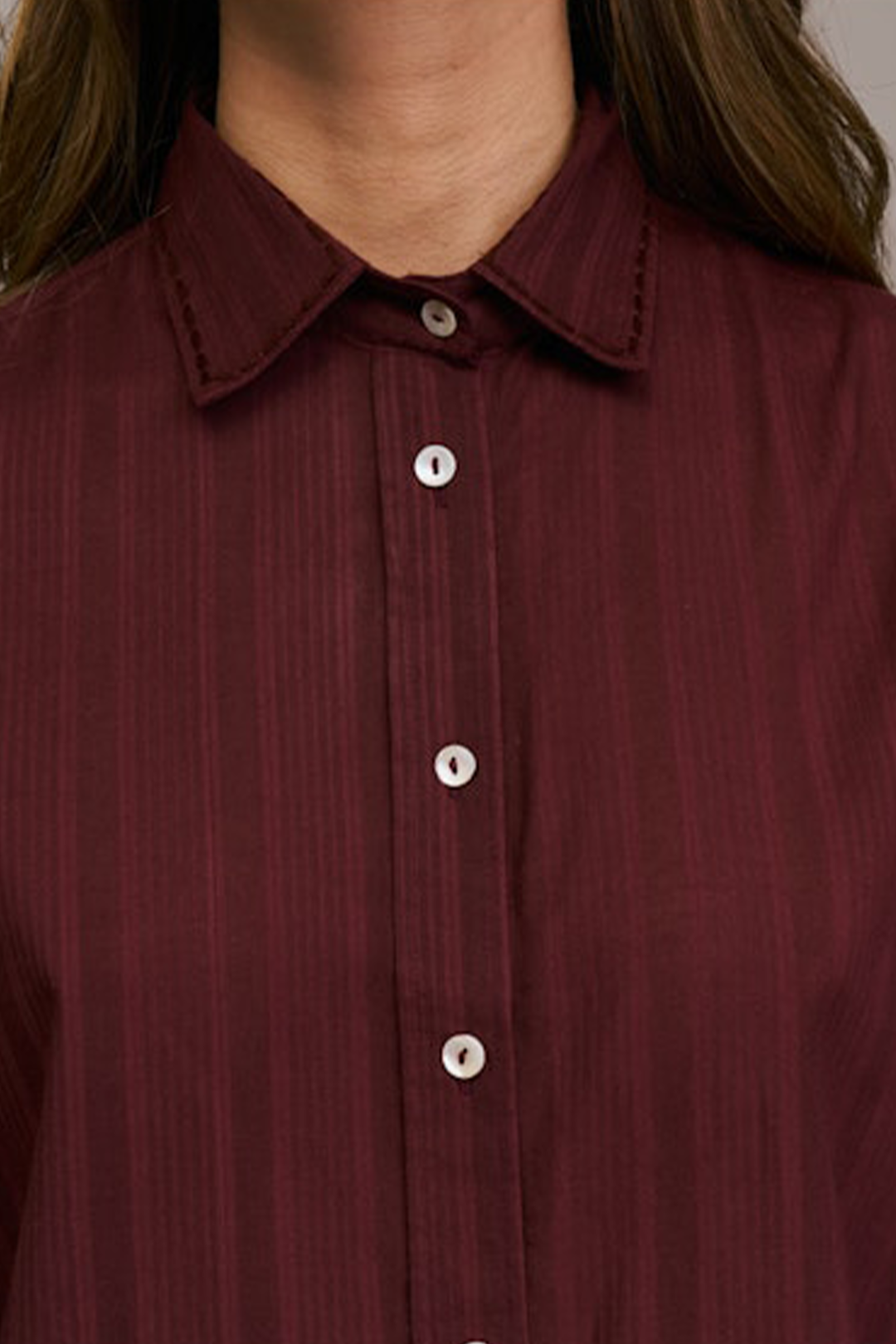 Camicia con Impunture Chaba