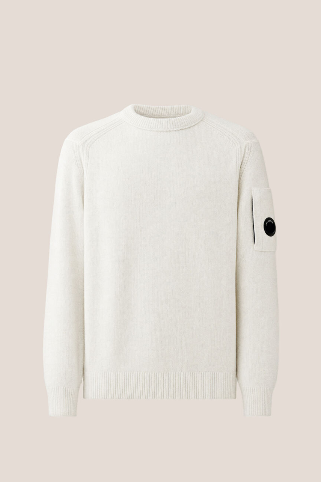 Maglia Girocollo Fleece bianca