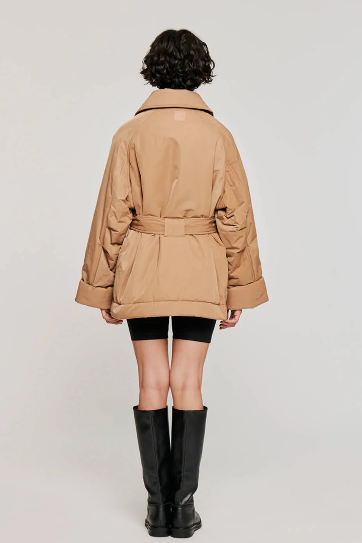 Trench Imbottito con Cintura