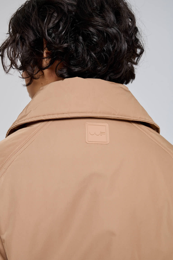 Trench Imbottito con Cintura