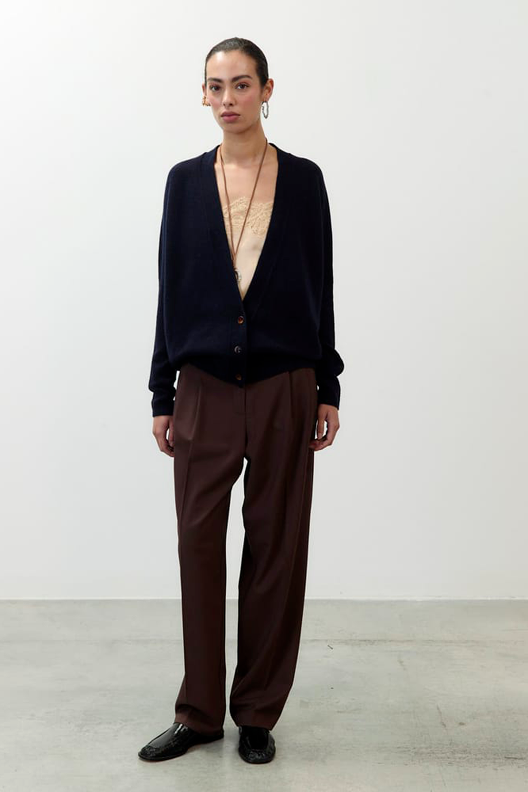Cardigan Over in Cashmere