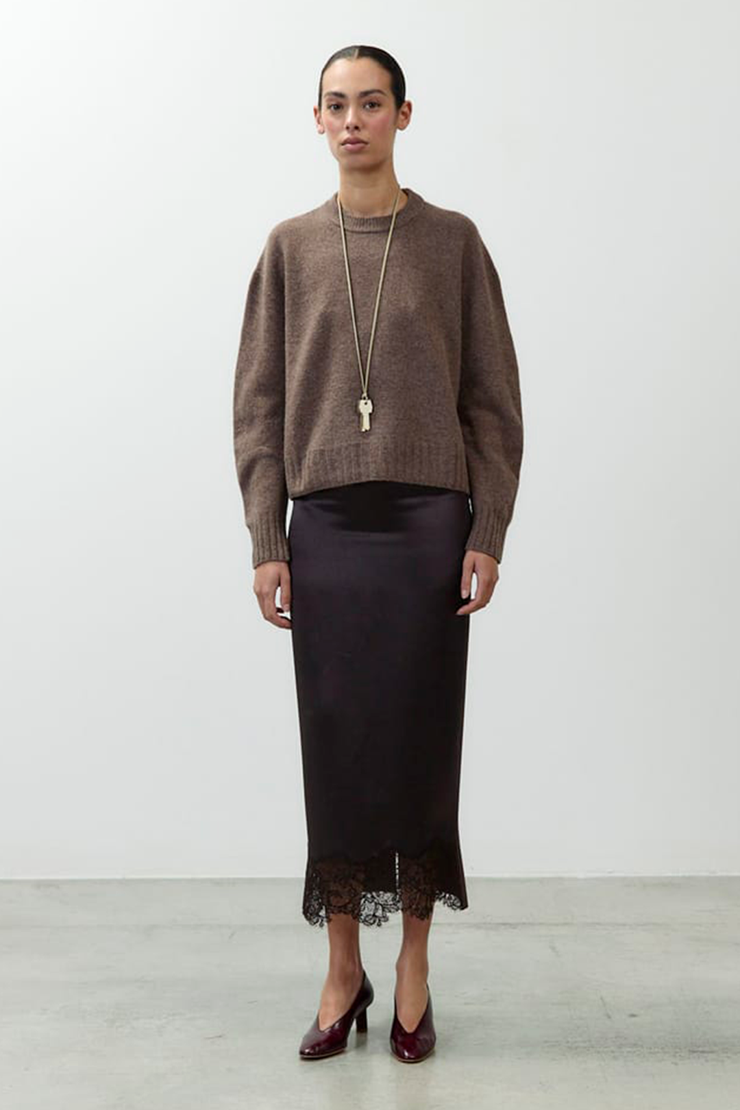 Maglia Girocollo in Cashmere