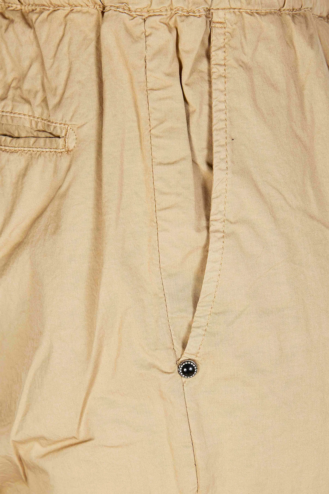 Pantaloni con Laccio in Popeline