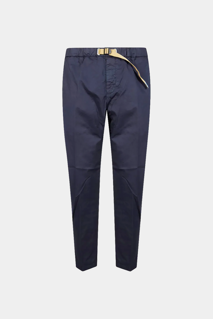 Pantaloni con Laccio in Gabardina