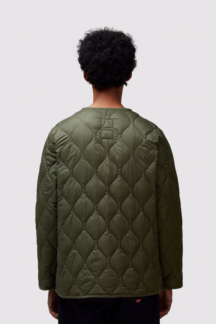 Giubbotto Trapuntato V-Neck Zip Down Jkt