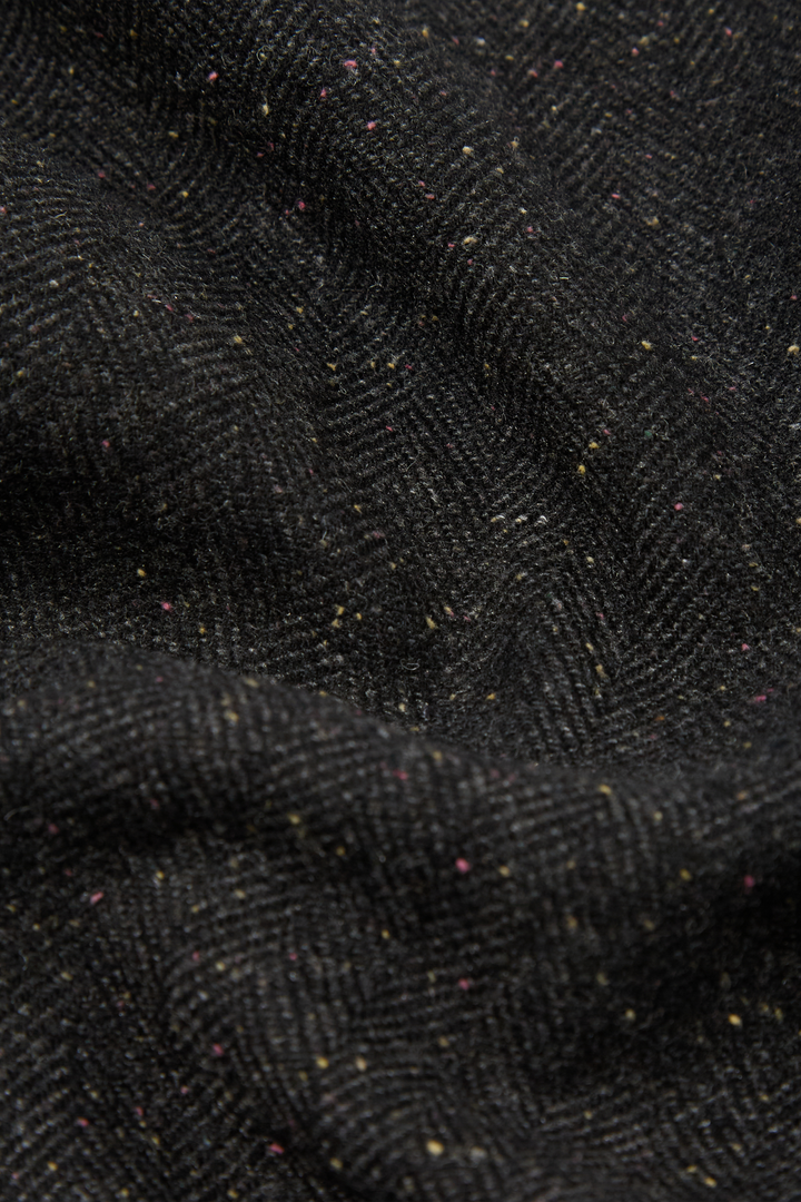Pantaloni Plated Tweed Oxford