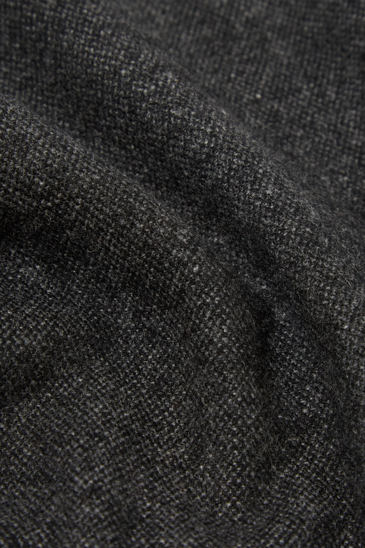 Pantaloni Track Pleated Wool