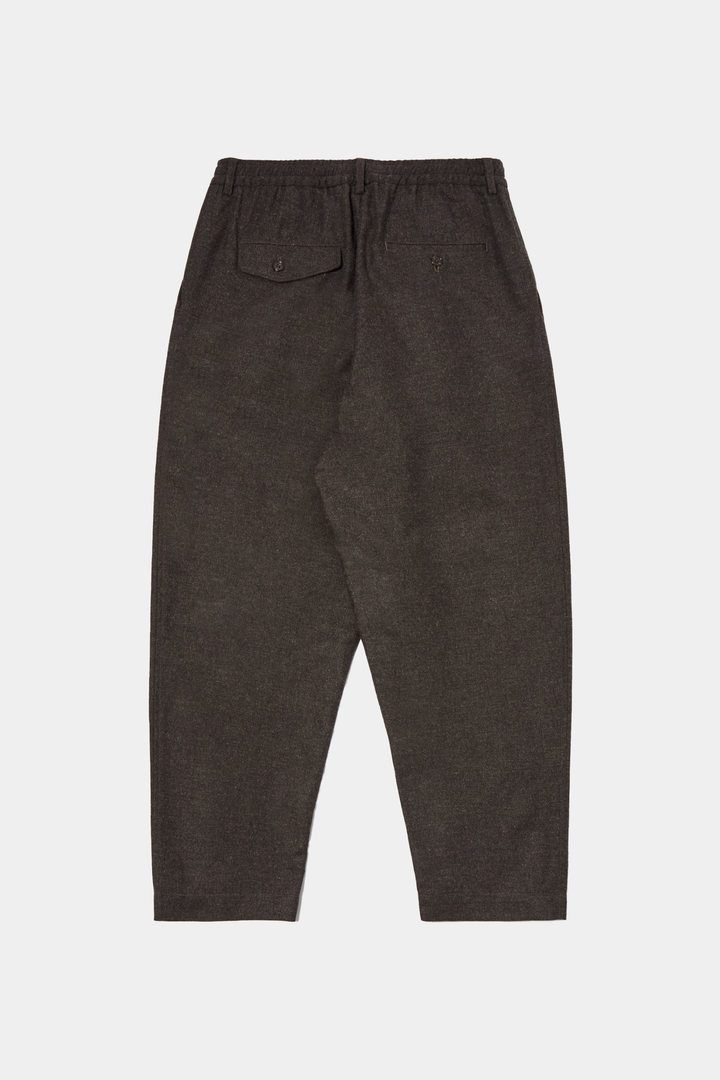 Pantaloni Tweed Track Pleated