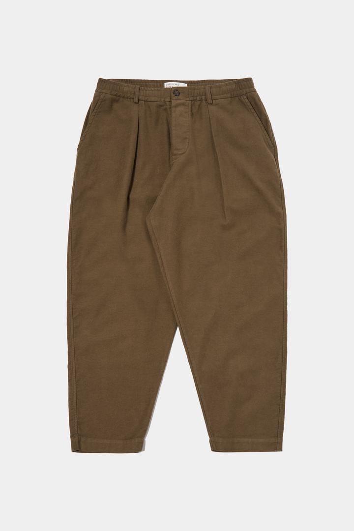 Pantaloni Track Pleated Moleskin