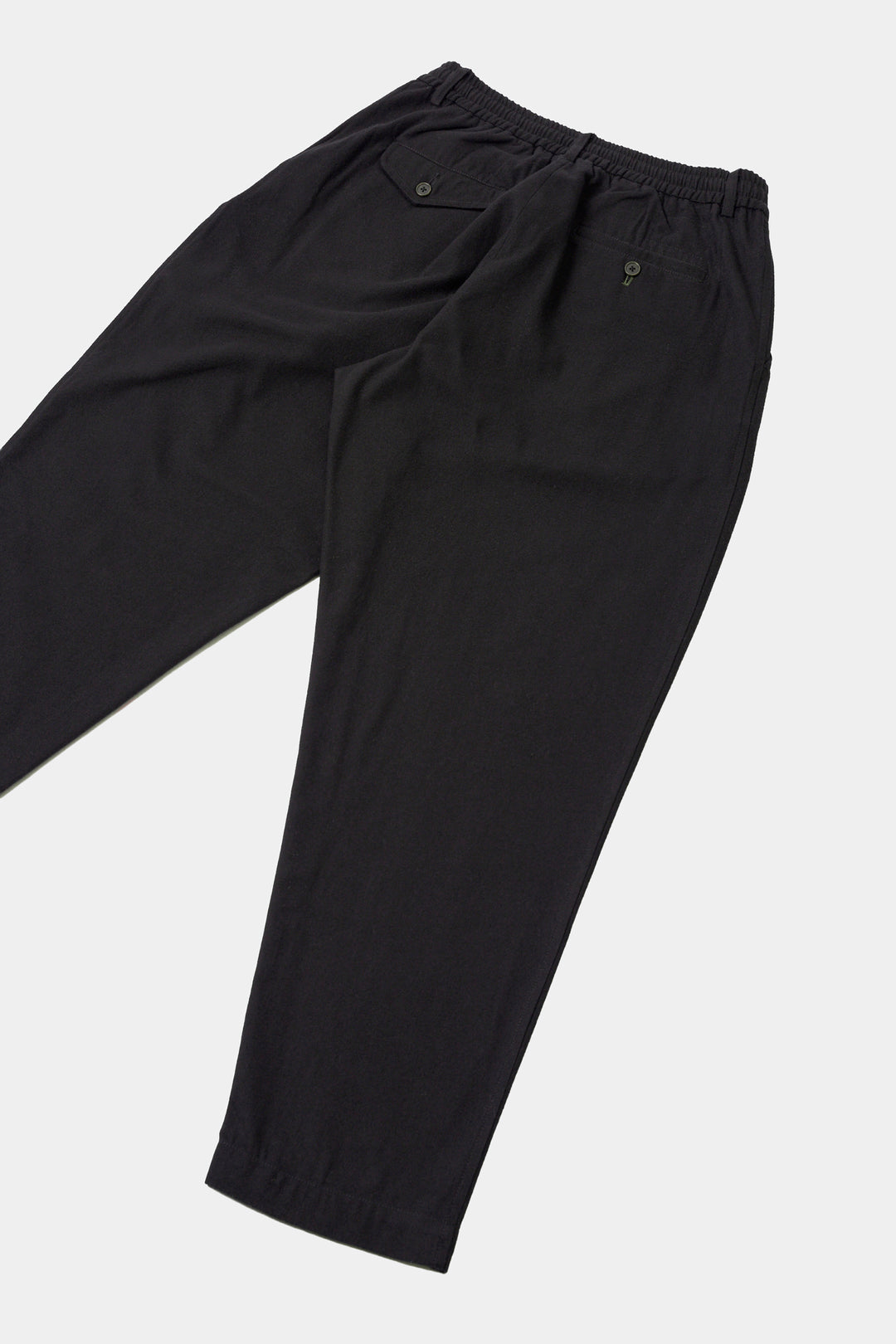 Pantaloni Track Pleated in Moleskin