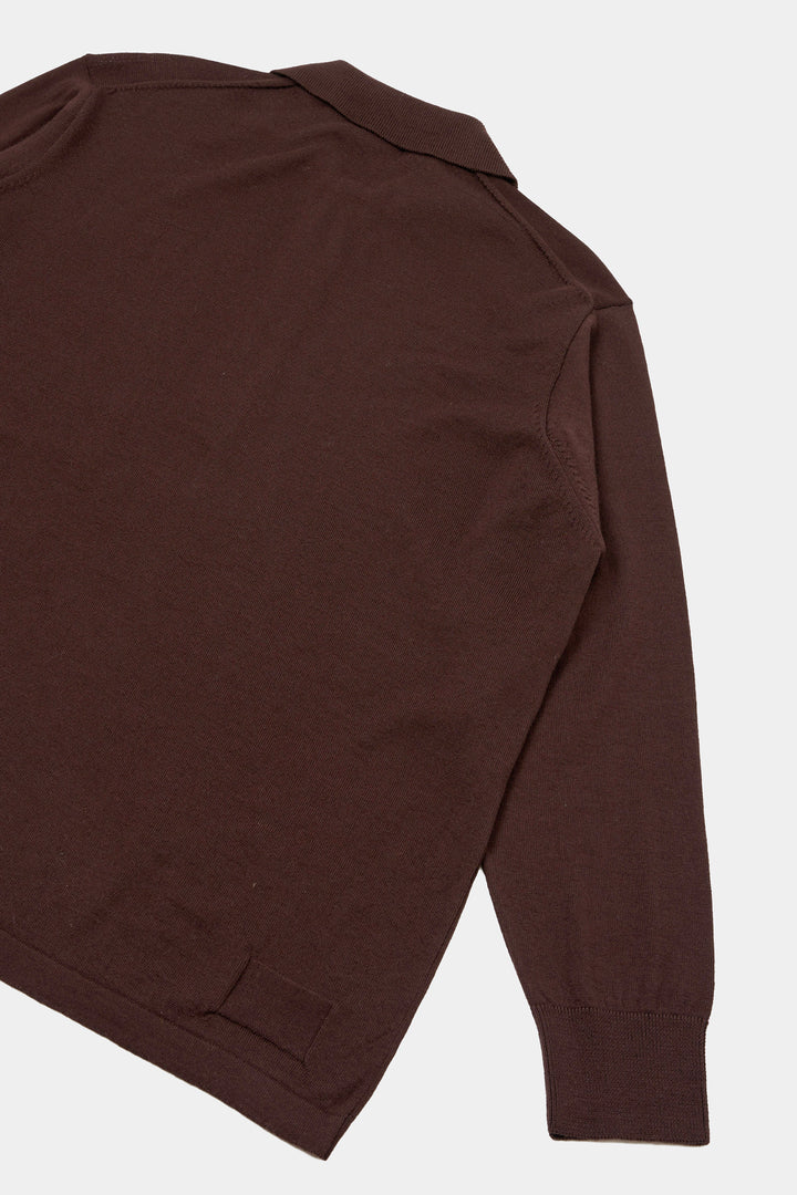 Maglia Polo in Lana Merina