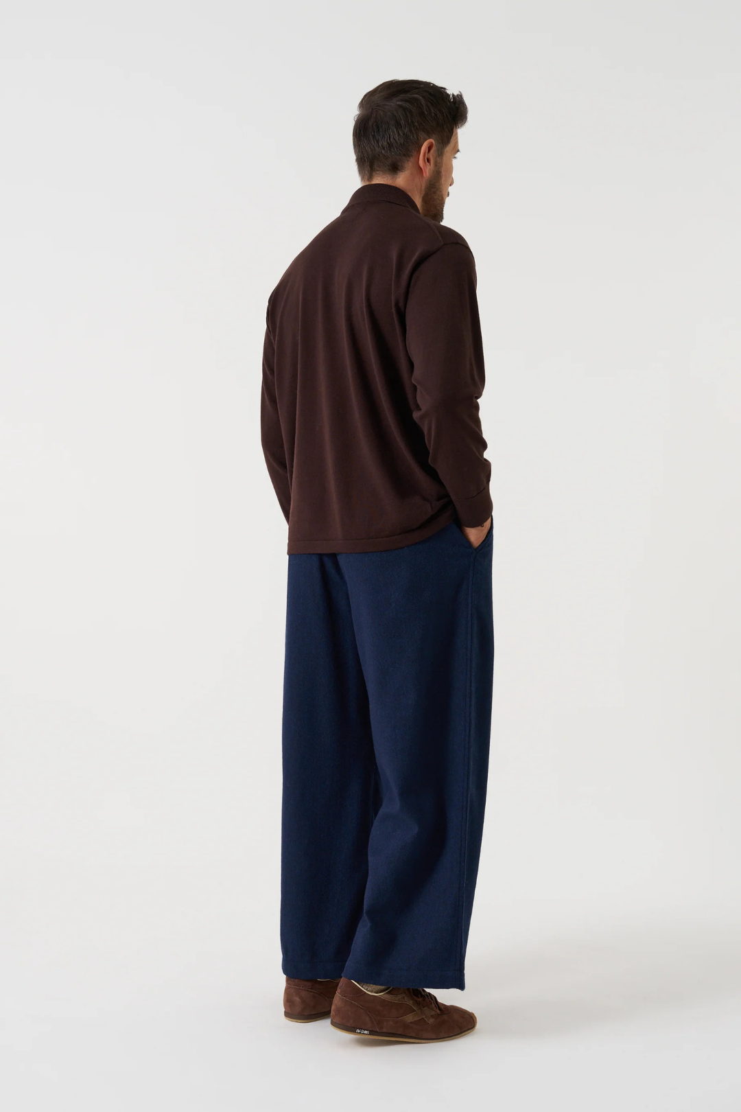 Maglia Polo in Lana Merina