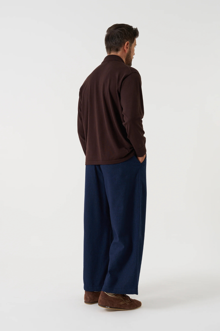 Maglia Polo in Lana Merina