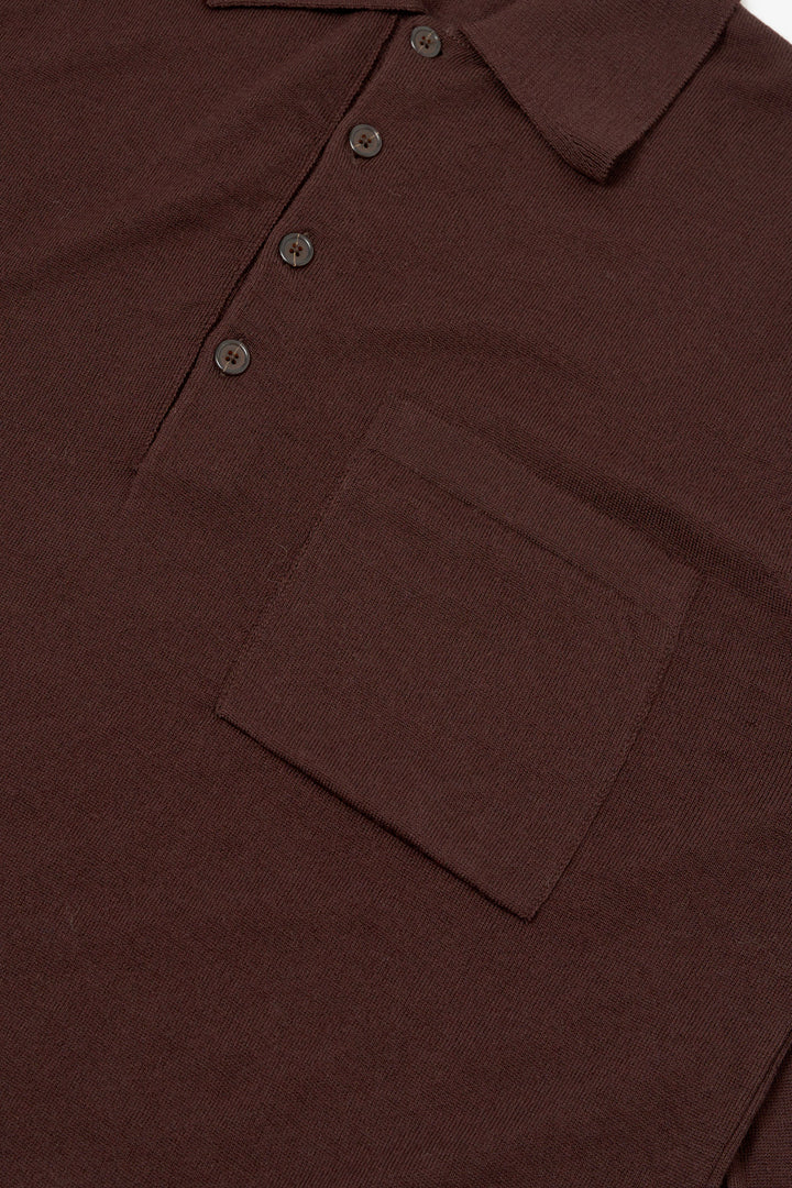 Maglia Polo in Lana Merina