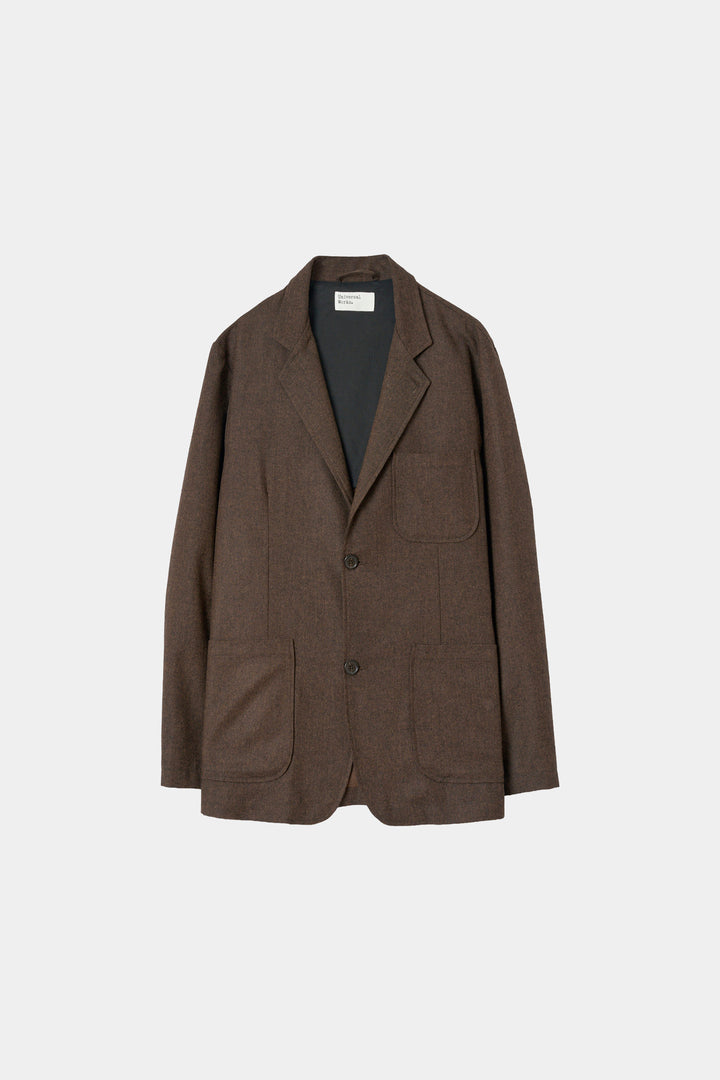 Giacca Due Bottoni in Recycled Tweed