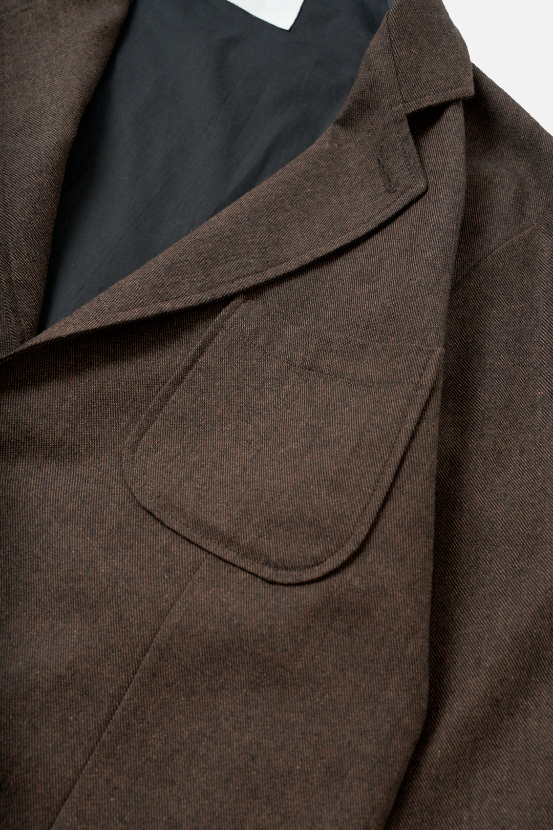 Giacca Due Bottoni in Recycled Tweed