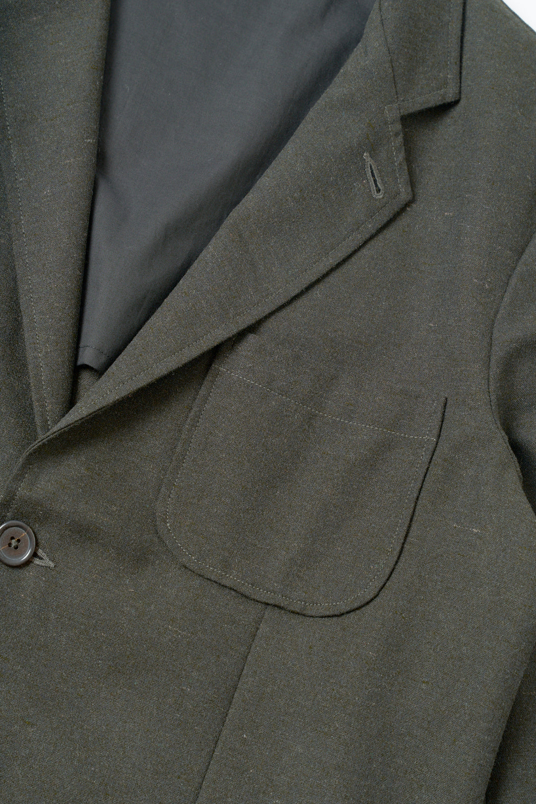 Giacca Due Bottoni in Recycled Tweed