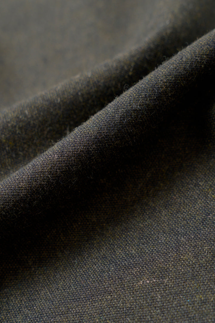 Pantaloni Track Pleated in Recycled Tweed