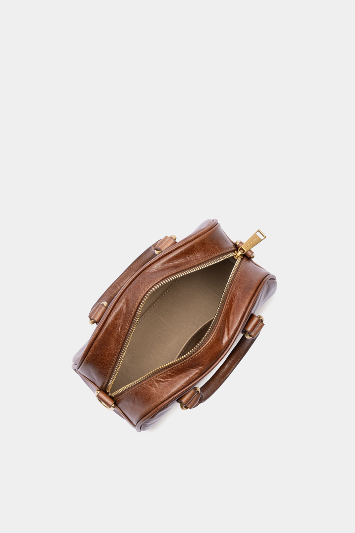 Borsa Baguette Media Retro Bow