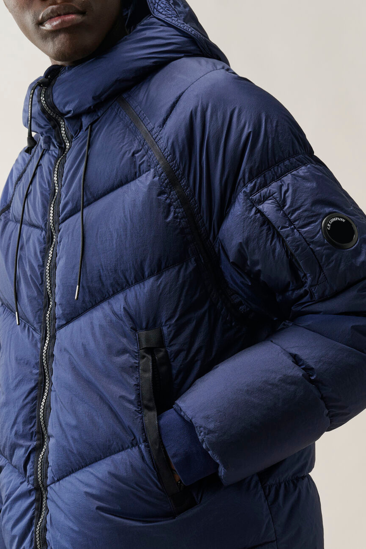Giubbotto blu in Down Shield