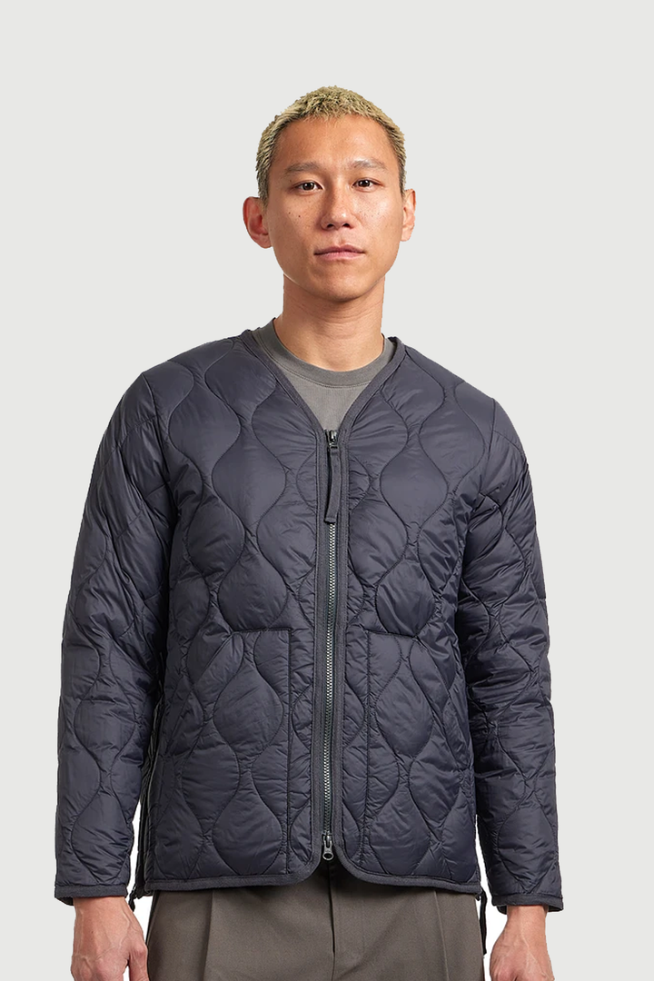 Giubbotto Trapuntato V-Neck Zip Down Jkt