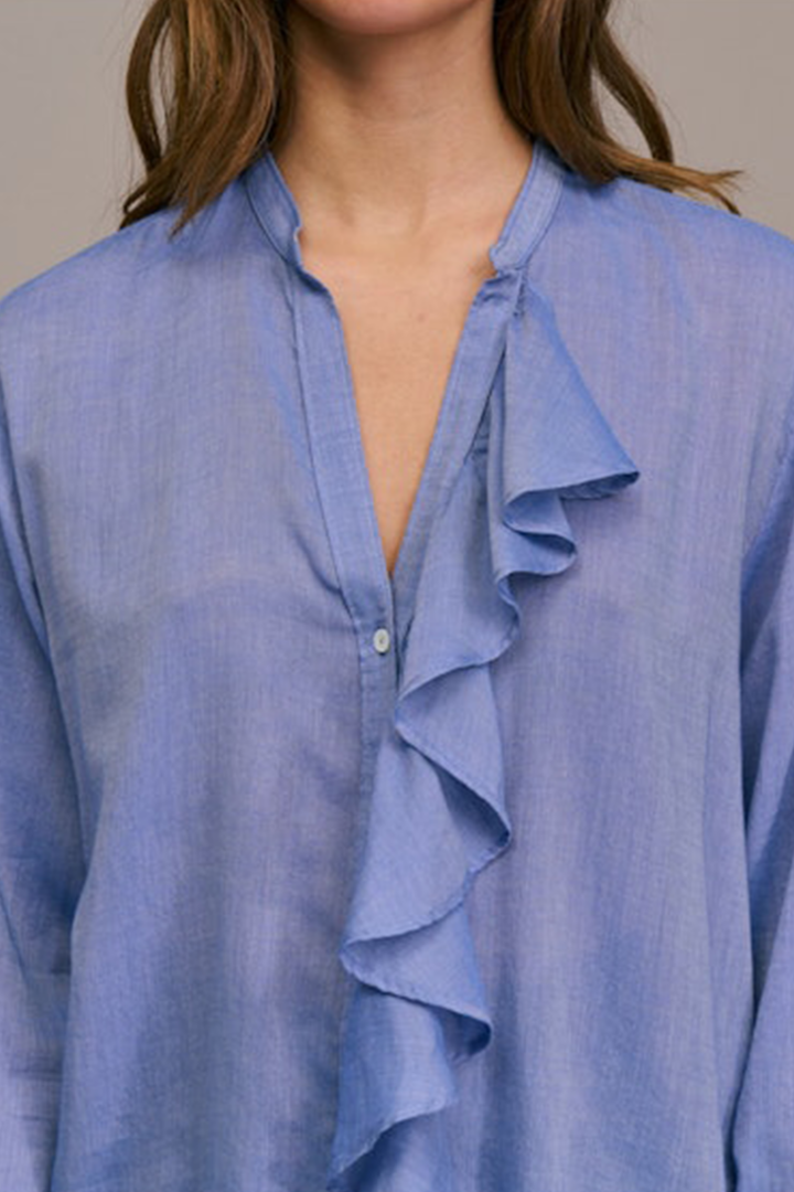 Camicia con Rouche Cendia