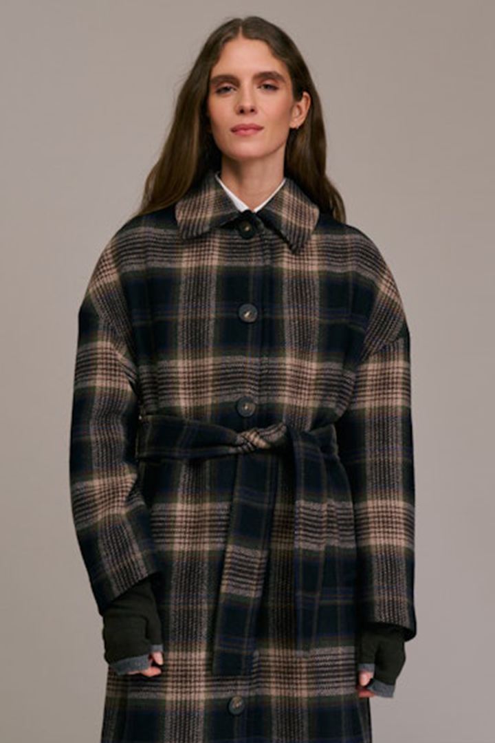 Cappotto con Cintura Mingo