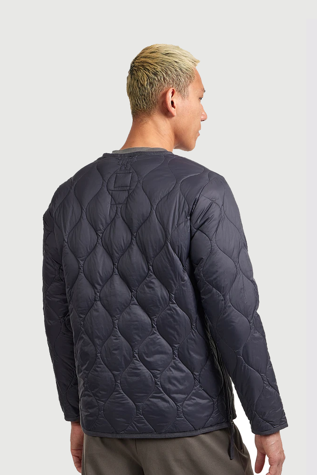 Giubbotto Trapuntato V-Neck Zip Down Jkt