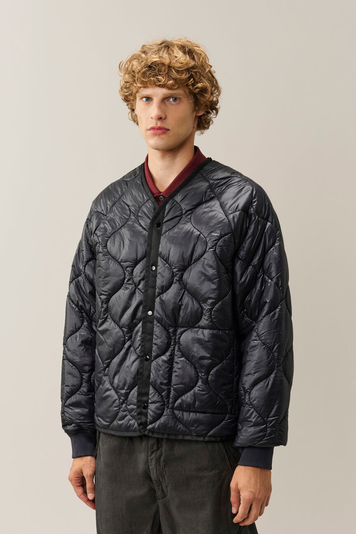 Giubbotto nero in CP Shell-R con liner interno