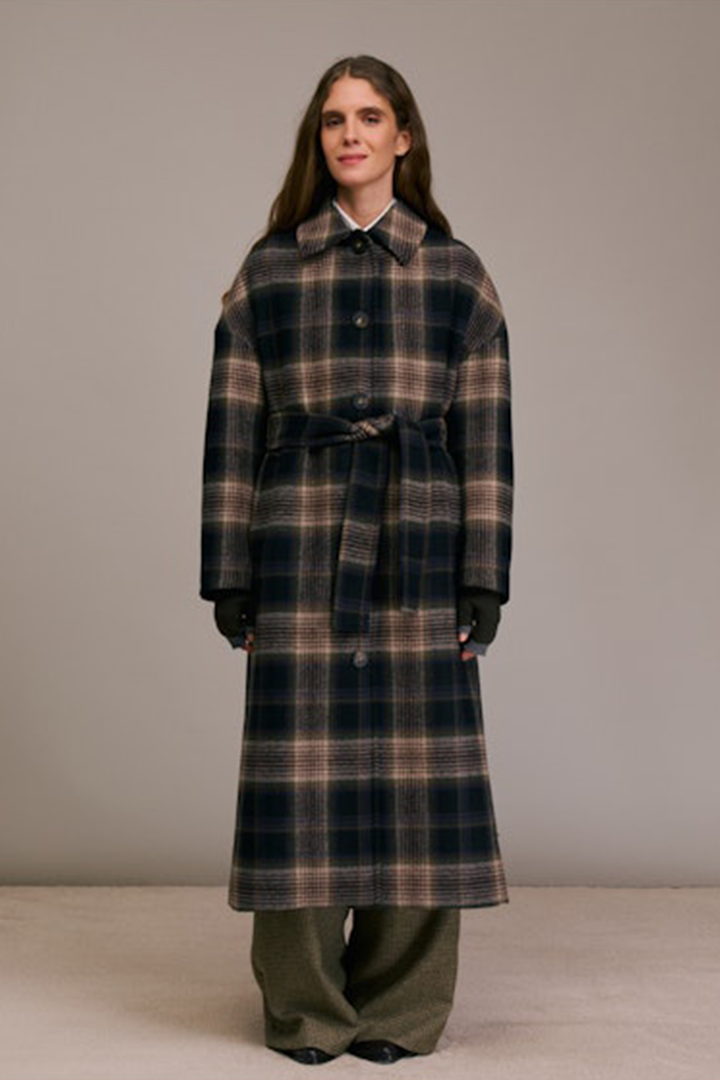 Cappotto con Cintura Mingo