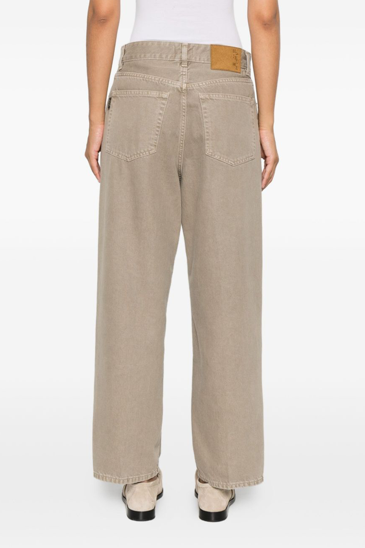 Pantaloni Crop Betty Soft Ecru