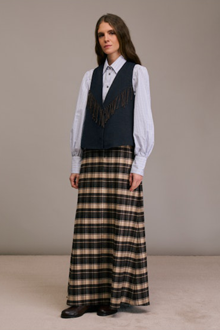 Gilet con Frange Gopo