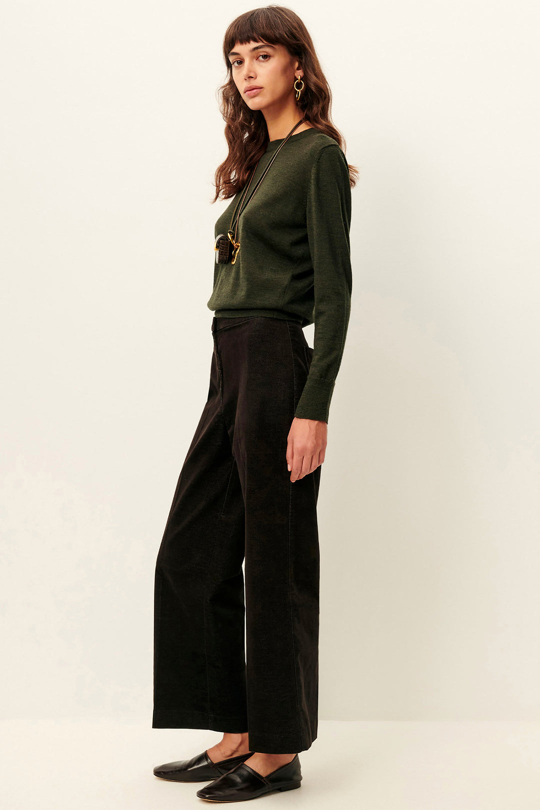 Pantaloni Dritti Alvelvet