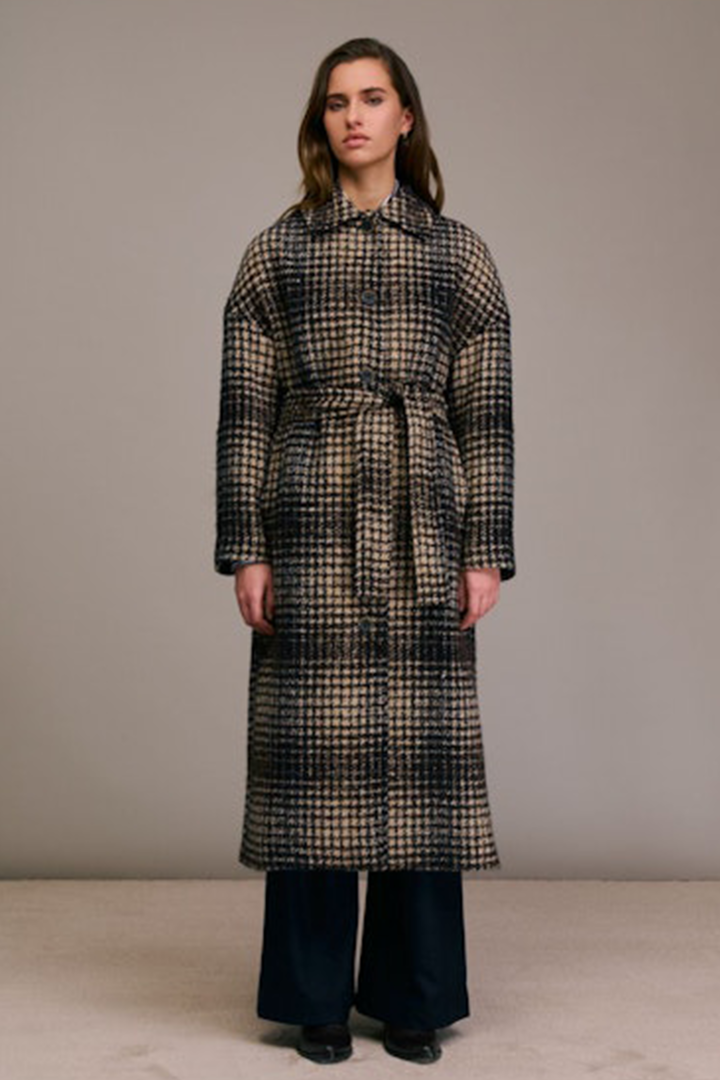Cappotto con Cintura Mingo