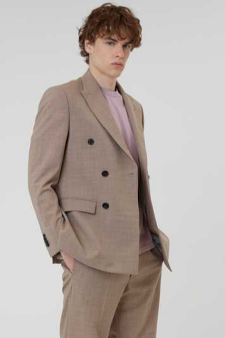 Giacca Doppiopetto Fresco di Lana