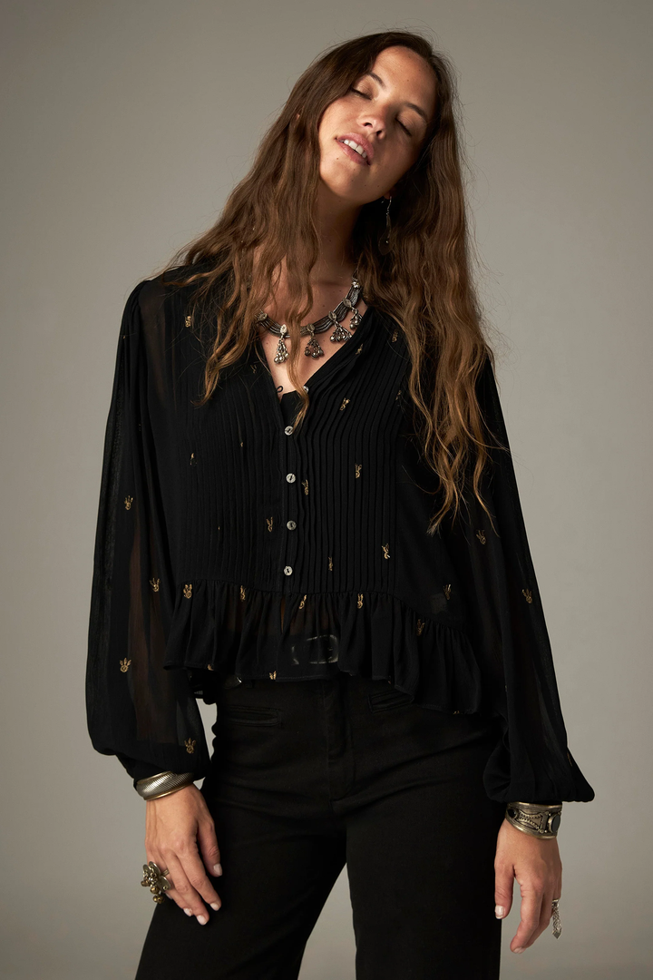 Camicia Plisse Catherine